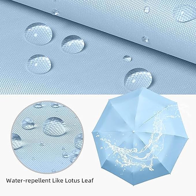 Mini Umbrella with square case ☂️ + 3 pcs Mug and Water Bottle