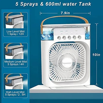Portable Mini Cooler  +Bladeless Neck Cooler + umbrella | with 6 month guaranty |360/- off on pre-paid