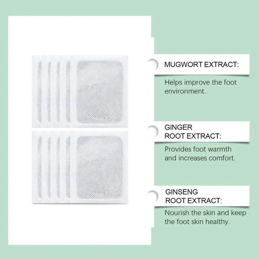 🌿 Herbal Premium Detox Foot pads 🌿 (pack of 20)🌿(buy 10 get 10 free)