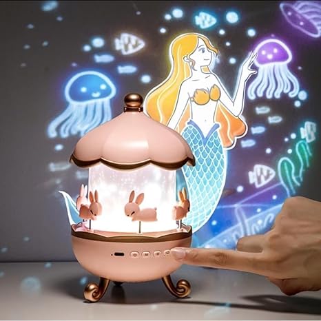 Rabbits Night Light Projector